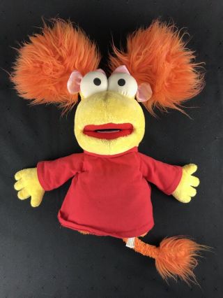 2009 Fraggle Rock 13  Hand Puppet Red Jim Henson Manhattan Toy Vintage Tv Show