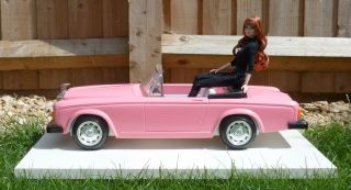 Rare 1970 Vintage Barbie 1/6 Scale Rolls Royce