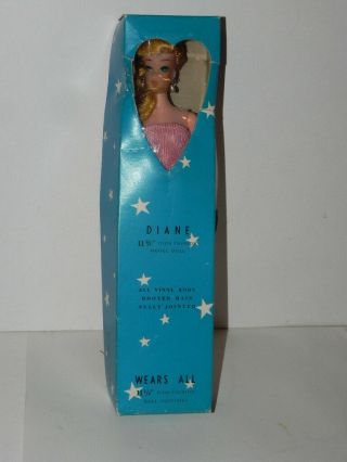 Vintage " Diane " Barbie Clone Doll Camay British Colony Of Hong Kong 5011 - 1/2 Mib