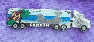 Hard Rock Cafe Pin Cancun Keep On Truckin Truck Tiki God Statue Series Hat Beach