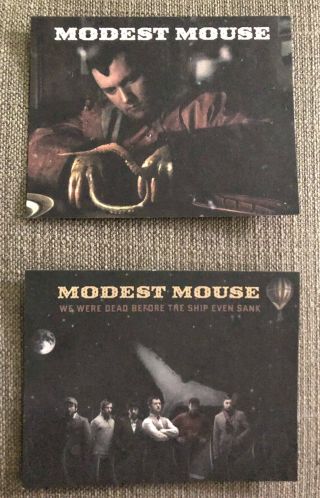 Modest Mouse Alternative Rock Band Set Of 2 Collectors Post Cards