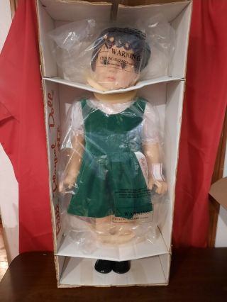 Ashton Drake 35” Patti Playpal Doll Brunette Edition,  Vinyl Doll,  Retired