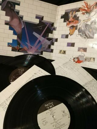 Pink Floyd The Wall (double) Vinyl Record Set