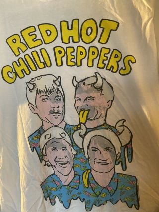 Vintage Red Hot Chili Peppers Shirt Rhcp Tour Rock Los Angeles Nirvana Sublime