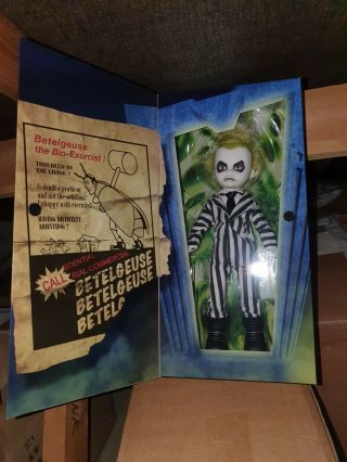 Living Dead Dolls Ldd Beetlejuice Factory Bnib Mezco Rare Betelgeuse