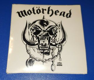 Motorhead Mega Rare Official Vintage 1992 Condom Lemmy Mip Wurzel Phil