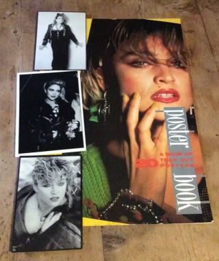 Madonna: A Poster Book 1986 Atalanta Press Plus Postcards