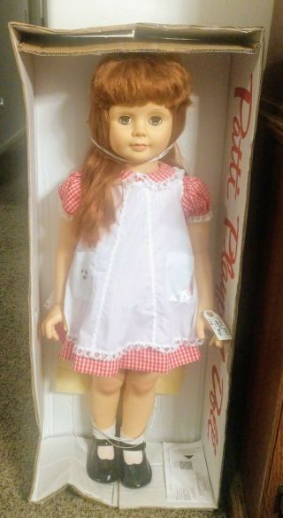 Ashton Drake 35 " Patti Playpal Red Hair Doll With Origional Box And Certificate