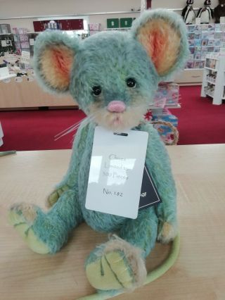 2020 Charlie Bears Isabelle Mohair Chives Mouse 28cm (limited Edition 182/300)