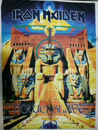 Iron Maiden Textile Poster Flag Heavy Metal Powerslave