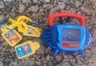 Vintage 2002 Disney Kid Clips Music Player With 3 Songs Tiger Electronics Tunes