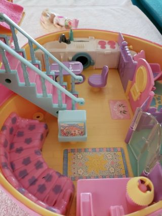 Lucy Locket Polly Pocket Carry N Play Dream House COMPLETE w/ Box,  Bonus 6