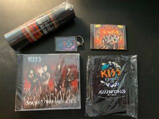 Kiss Rock Band Music Cd And Collector Items Pack 1
