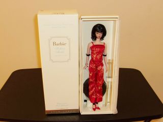 Chinoiserie Red Midnight Barbie Doll,  Fashion Model Silkstone,  2004,  C6259