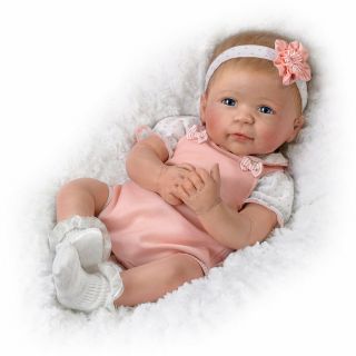 Ava So Truly Soft Silocone Lifelike Baby Doll By The Ashton - Drake Galleries
