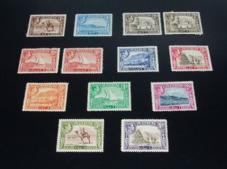 Aden - Kg Vi Postage Stamps - Part Set With All High Values - 1939 To1948 - Lm/m