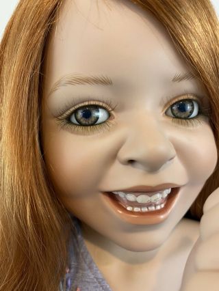 Pamela Erff Masterpiece 40” Doll Sierra Sitting Doll Porcelain 005/750 3