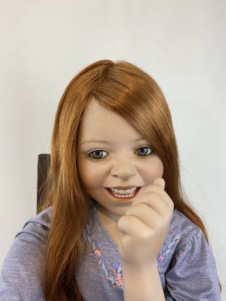 Pamela Erff Masterpiece 40” Doll Sierra Sitting Doll Porcelain 005/750 4