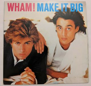 Wham Make It Big Vinyl Lp Record Columbia Vintage 1984
