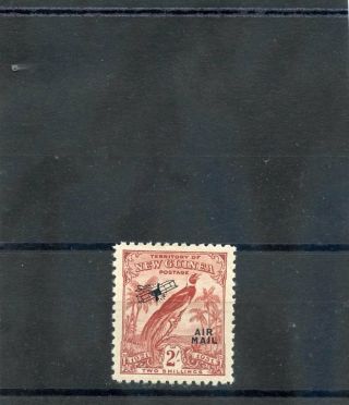 Guinea Sc C24 (sg 173) Vf Lh 1931 2d Red Brown,  Airmail,  $42