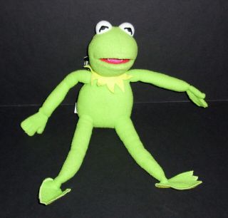 12 " Kermit The Frog Plush Muppet Vision 3d Stuffed Animal Disneyland World
