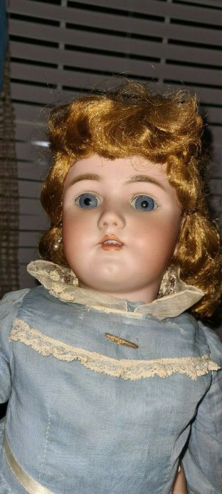 Simon Halbig Heinrich Handwerck Antique Bisque Doll 26 " Great Shape