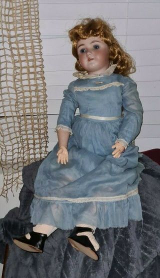 Simon Halbig Heinrich Handwerck Antique Bisque Doll 26 