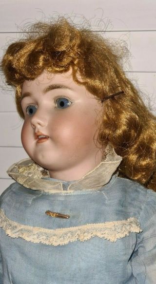 Simon Halbig Heinrich Handwerck Antique Bisque Doll 26 
