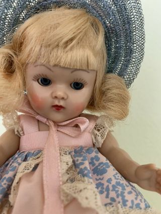 1953 Vintage Vogue Strung Ginny Doll - Little Bo Peep
