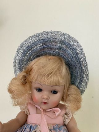 1953 Vintage Vogue Strung Ginny Doll - little Bo Peep 4