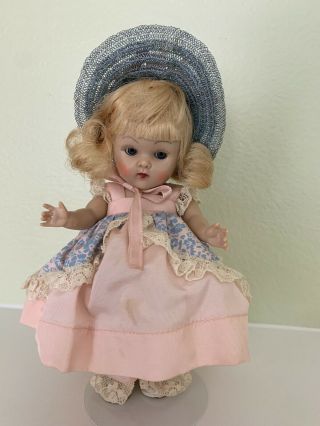 1953 Vintage Vogue Strung Ginny Doll - little Bo Peep 6
