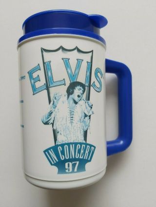 Elvis Presley In Concert 97 Mid South Coliseum Memphis Thermo Cup