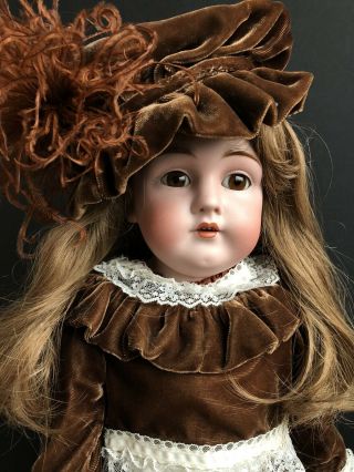 Antique German 26” Kestner Dep 154 Bisque Head Doll