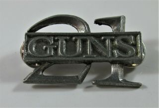 21 Guns Vintage Cast Metal Pin Badge From The 1990 