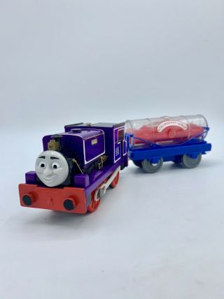 Thomas & Friends Train Engine Trackmaster Motorized Charlie W/ Strawberry Tanker