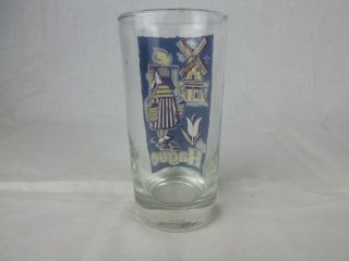 Vtg 1959 Mid Century Libbey Cities of the World Bar Glass Tumbler The Hague 2