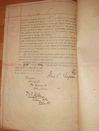India document Notarial revenue mixed with Straits Settlements Singapore 1920 3