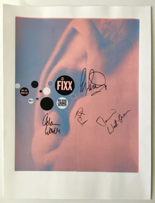 The Fixx Band Poster,  Created For The Red Devil Lounge