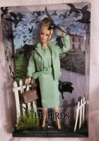 Alfred Hitchcock’s “the Birds” Barbie Doll Barbie Nrfb Mattel 2008