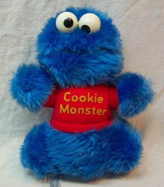 Hasbro Sesame Street Vintage Cookie Monster 7 " Plush Stuffed Animal Toy