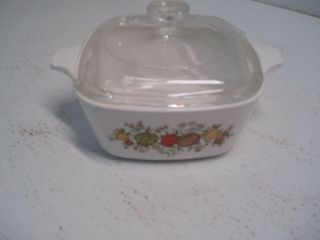 Vintage Corning Ware Spice Of Life 2 - 3/4 Cup Personal Casserole P - 43 - B