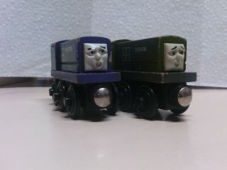 Thomas And Friends Wooden Railway Magic Railroad Splatter And Dodge Splodge 2000