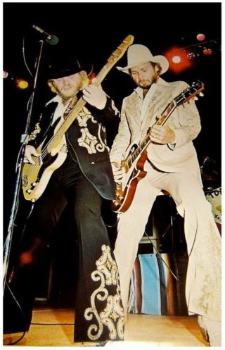 Vintage 1970s Zz Top In Concert Blues Boogie Classic Rock Poster