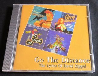 David Zippel ‘go The Distance’ 1997 Promo Cd Sampler—disney’s Hercules
