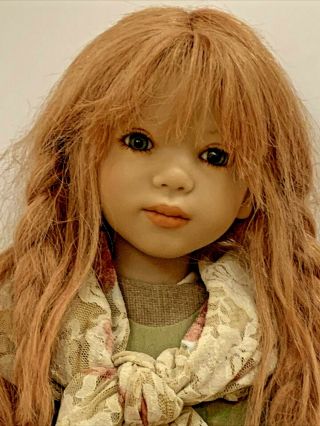 Annette Himstedt Fibi 2002 Limited Edition Of 713 World Wide Little Girl Doll.