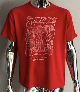 Janes Addiction Ritual De Lo Habitual Red 1991 Tour Tshirt Xl