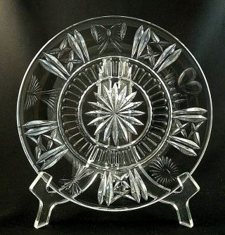 Millennium Series By Waterford Crystal 8 " Luncheon Dessert Plate 5 Toasts