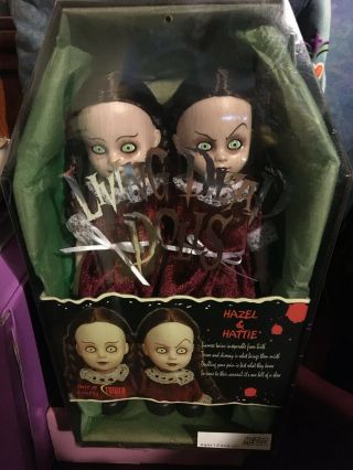 Living Dead Dolls - Hazel and Hattie - RARE - Tower Records Exclusive - 2