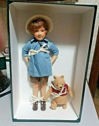 R John Wright Christopher Robin - 1998 Winnie The Pooh 483/1500 Limited