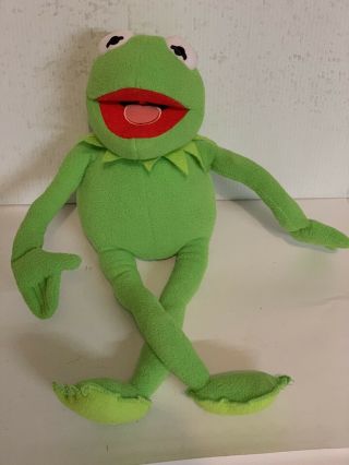 Kermit The Frog Muppets Disney Store Plush Doll Toy 16 " Just Play